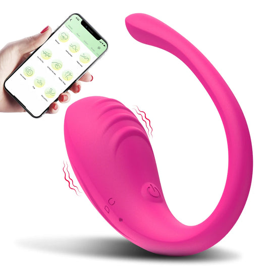 APP Remote Control Women's Dildo Vibrator Vaginal 9-speed G-spot Dual Stimulation Massager Wearable Underwear Sex Toy