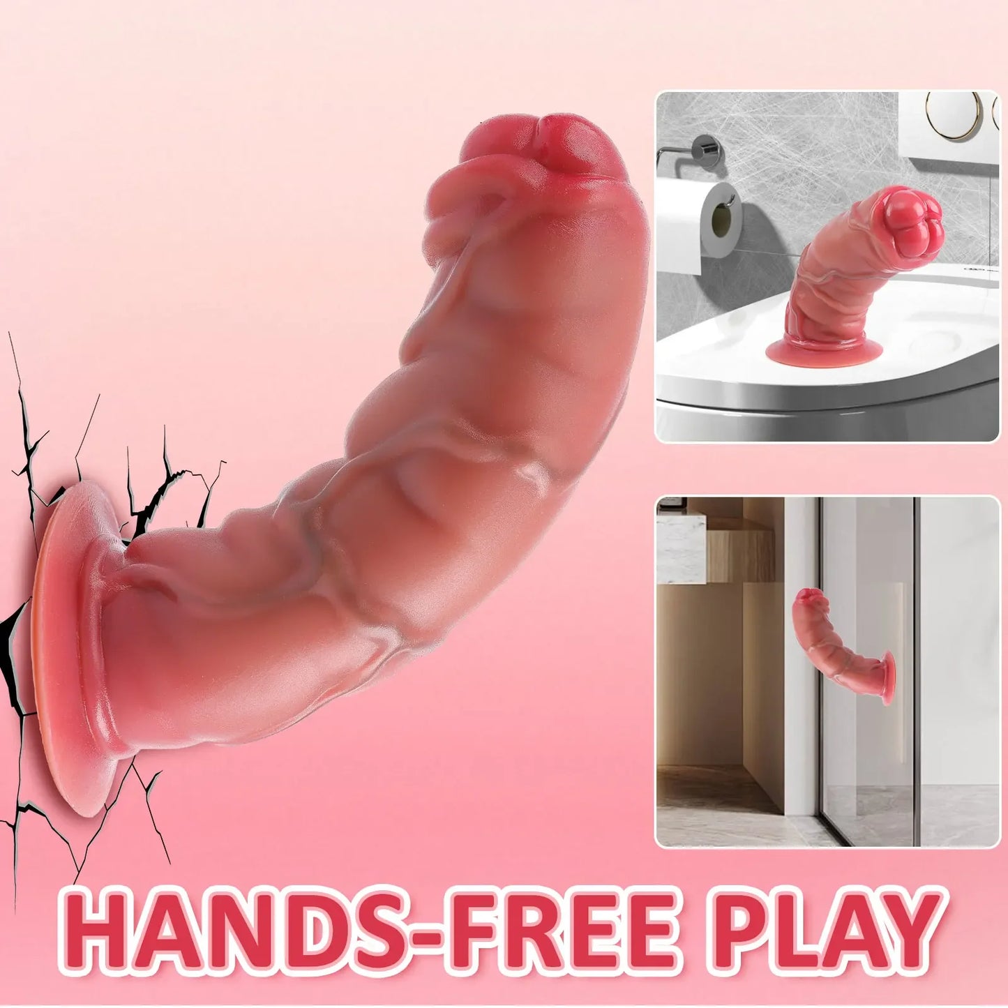 Butt Plug Anal Dildo Big Penis Anal Plug Vaginal Masturbation Fake Dick Adults Sex Toys for Men and Women Huge Monster Penis