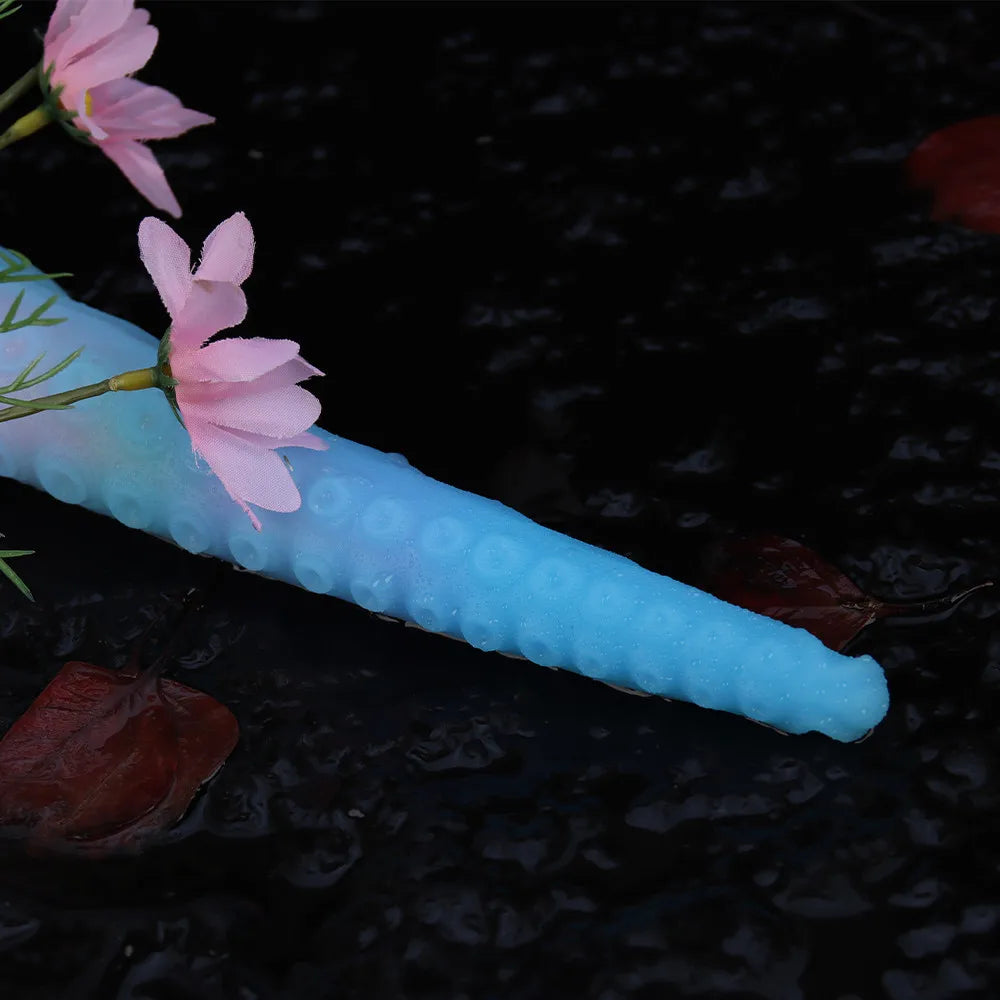 1pc Silicone Tentacle Anal Plug Butt Plug Luminous Anal Sex Toys for Women Men Prostate Vaginal Training Adult Sex Toys & Games