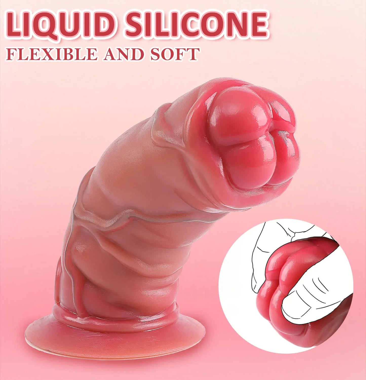 Butt Plug Anal Dildo Big Penis Anal Plug Vaginal Masturbation Fake Dick Adults Sex Toys for Men and Women Huge Monster Penis