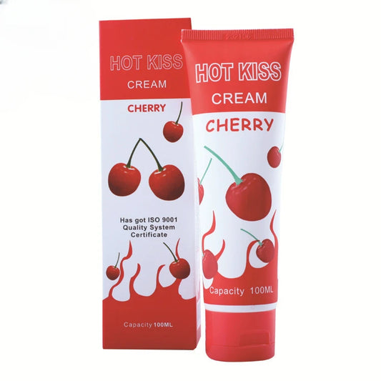 100ml HotKiss Edible Fruit Lubricant: Conduit-Compatible for Easy Cleaning & Sensory Pleasure