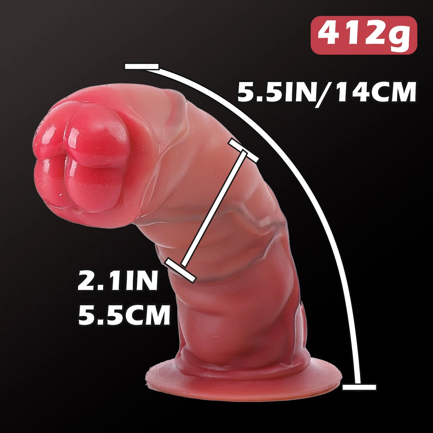 Butt Plug Anal Dildo Big Penis Anal Plug Vaginal Masturbation Fake Dick Adults Sex Toys for Men and Women Huge Monster Penis