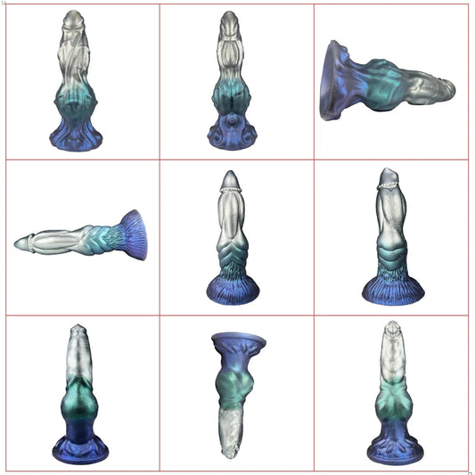 3 Style Realistic Huge Dog Knot Dildo Soft Monster Penis Animal Dick For Female Huge Butt Plug Anal Dildo Suction Cup Sex Shop